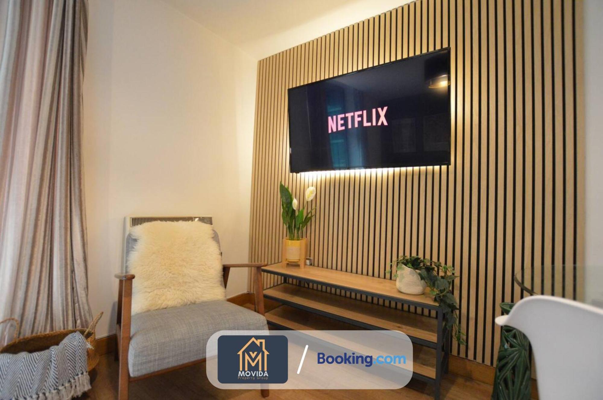 Lgi Stunning 1 Bedroom Apartment By Movida Property Group Short Lets & Serviced Accommodation Leeds  Exterior foto